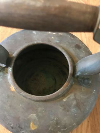 Vintage SIMPLEX Solid Copper Teapot/ Kettle 2