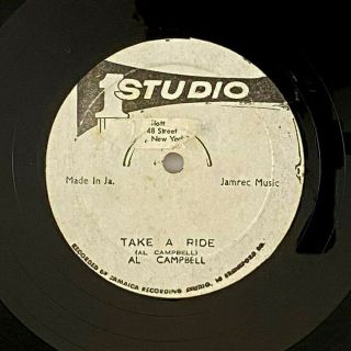 Al Campbell/alton Ellis " Take A Ride " Reggae 12 " Papa Roots Int 