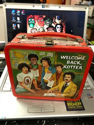Welcome Back Kotter Lunch Box Lunchbox 1977 Travolta Aladdin