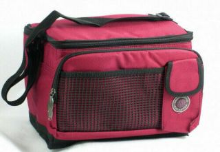 Insulated Lunch Bag With Shoulder Strap,  Red By Transworld
