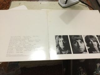 THE BEATLES.  WHITE ALBUM.  PMC 7068 1St PRESSING 1968 AUSTRALIAN VINYL RECORD 3