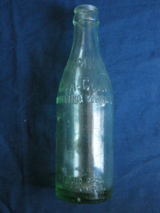 Early Straight Sided Root Coca Cola Bottle Shamokin,  Pa