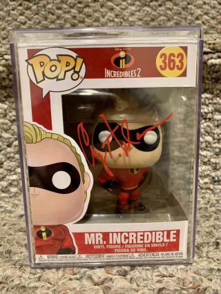 Craig T Nelson Mr Incredible Signed Autographed Funko Pop 363 Box