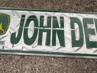 John Deere Rd Large Metal Street Sign 24 
