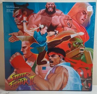 Street Fighter Ii 2 The Definitive Soundtrack 4lp Vinyl Box Set Brave Wave