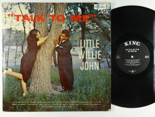Little Willie John - Talk To Me Lp - King 2 - In Logo No Crown Mono Dg