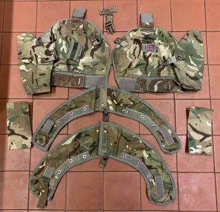 Unissued Ancillaries Set For Osprey Mk4 Iv Body Armour Vest In Mtp Medium