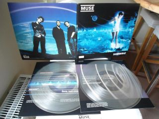 Muse Limited Numbered 3.  000 Clear Vinyl 2lp Showbiz (1999)