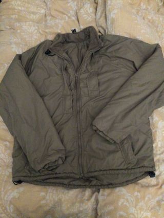 British Army Snugpak Style Thermal Jacket.  With Stiffened Hood.  Size Medium 42 "