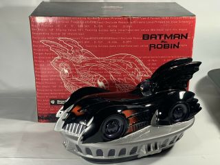 Dc Comics Batman & Robin Batmobile Cookie Jar Canister 1997