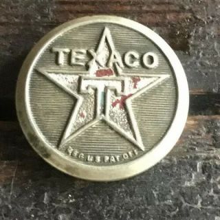 Vintage Texaco Gas Service Station Uniform Jacket Cap Hat button Colorful 2