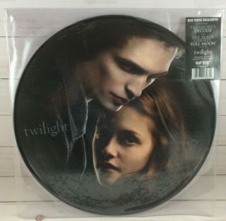 Twilight Soundtrack Vinyl Rare Picture Disc Hot Topic Exclusive 2008