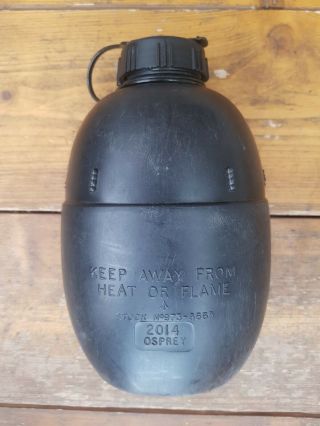 British Army Osprey 58 Pattern Water Bottle 2014 Grade 1 Gsr Lid (no Cup / Mug)