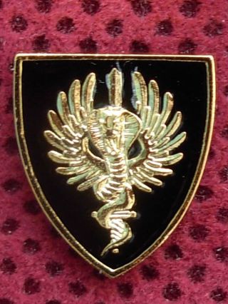 Serbian Army - Special Battalion " Cobras " Badge For Civilian Cloth In Case