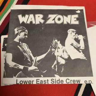 Warzone Lower East Side Crew 3rd Press Photocopied 100 Sleeve Revelation Records