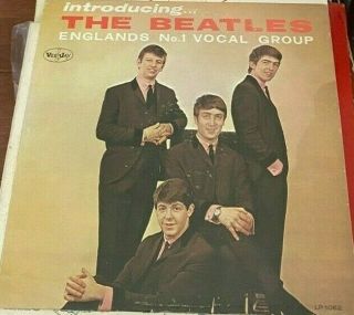 The Beatles Introducing Ps I Love You Love Me Do First Press Vjlp 1062 Vinyl Lp