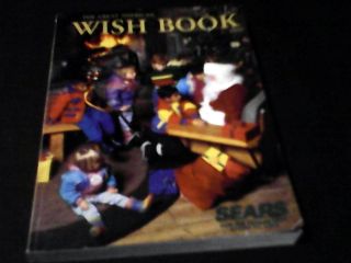 Sear Christmas Wish Book Toys Fashion Shoes Limited Ed Barbie Trains Jewlry 1992