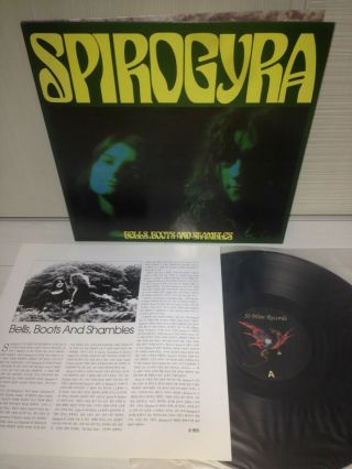 Spirogyra - Bells,  Boots And Shambles 1994 Korea Lp Vinyl Gatefold Insert