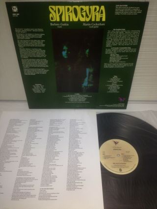 Spirogyra - Bells,  Boots And Shambles 1994 Korea LP Vinyl Gatefold Insert 2