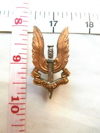 Australian Army 1957 Special Air Services Officers Metal Beret Badge.