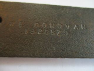 Colt 1911 Wood Grips Scales,  Engraved Diamond Pattern,  W.  E.  Donovan 1928879 3