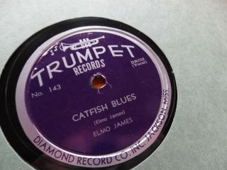 Chicago Blues Elmo James Dust My Broom,  Catfish Blues Trumpet Rec 143/146 78 E