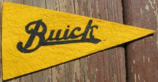 Rare Very Early Nos Buick Advertising Pennant L@@k G647
