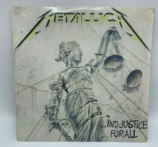 Metallica - And Justice For All Lp 1988 Club Edition