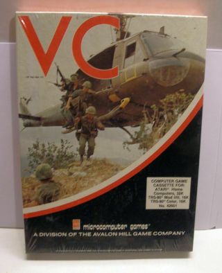 Vc By Avalon Hill For Atari 400/800 And Trs - 80 Model I And Iii -