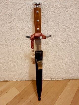 Wwii M - 1943 Swiss Army Military Officer’s Dagger By Waffenfabrik Neuhausen