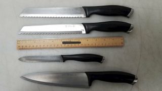 4x J.  A.  Henckels Stainless Steel Knives