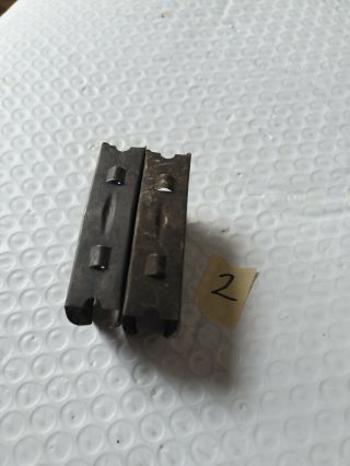 French 8mm Lebel Berthier enbloc 5 round clips set of 2 8x50r Not Mauser (2) 2