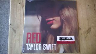 Taylor Swift Red Numbered Rsd Edition 2 X Clear Vinyl Lp Set Look