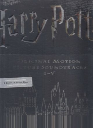 Harry Potter Motion Picture Soundtracks I - V Box 5 Double Picture Lp