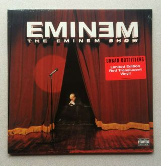 Eminem The Eminem Show 2 Lp Uo Exclusive Red Vinyl Rare Only 2,  000