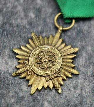 Ww2 German Pin Ostvolk Badge Medal Cossack Wwi Us Heer Officer Veteran Estate