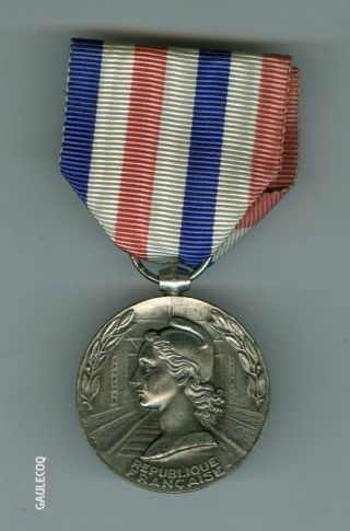 France Military Civilian French Medal - Medaille D 
