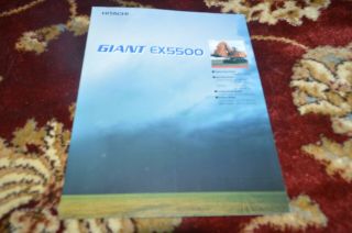 Hitachi Ex5500 Excavator Brochure Fcca