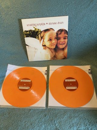The Smashing Pumpkins - Siamese Dream Vinyl Records Us - 1993 Orange Marble