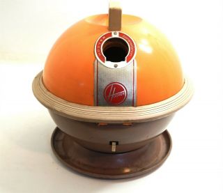 Vintage Hoover Constellation 858 Orange Floating Ball Vacuum Cleaner As - Is Parts