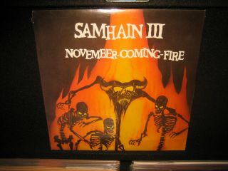 Samhain " November Coming Fire " Plan 9 Lp Still Misfits Danzig