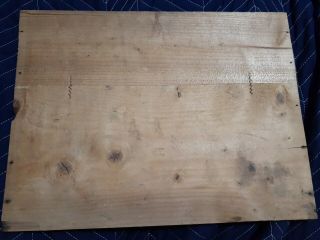Old WHITE HORSE WHISKY Ad Wooden Box Crate ' Greetings from Scotland ' BAR sign 3