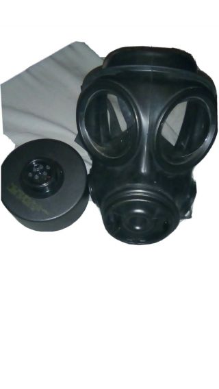 S10 British Army Avon 1991 Respirator Gas Mask Size 4 2