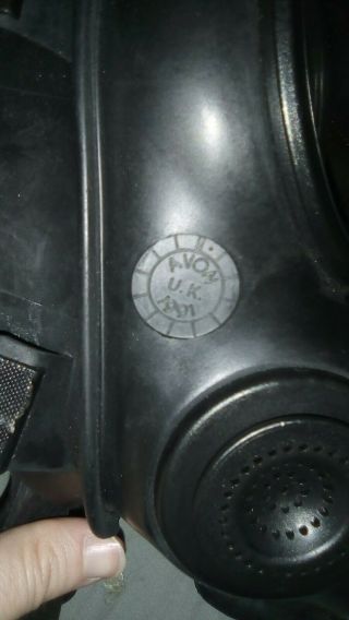 S10 British Army Avon 1991 Respirator Gas Mask Size 4 4