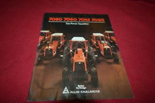 Allis Chalmers 7080 7060 7045 7020 Tractor Brochure Fcca