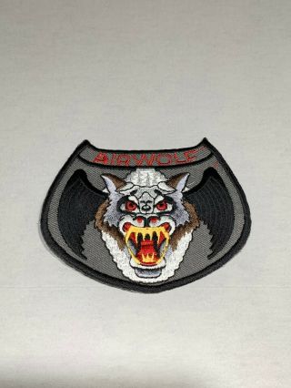 Airwolf Patch,  Military Patch,  Military Helicopter Patch,  Military Airwolf Patch