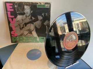 Elvis Presley - Rock N Roll Rare 1956 1st Press Hmv Clp 1093 Ex Audio Vinyl Lp