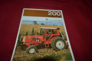 Allis Chalmers 200 Tractor Brochure Fcca