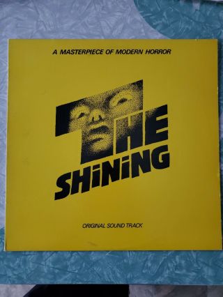 The Shining Soundtrack Lp Warner Hs 3449 Classic Horror Kubrick