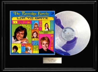 The Partridge Family Up To Date Album White Gold Silver Platinum Tone Record